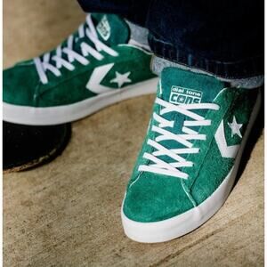 Converse CONS Dial Tone Vulc Pro Jade Suede Skate Sneakers Youth 3 Womens 4